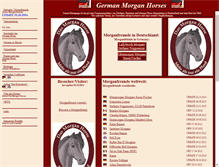 Tablet Screenshot of germanmorganhorse.com